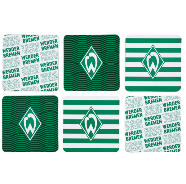 Werder Bremen - Untersetzer 6er-Set